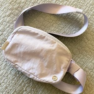 Lululemon light lavender belt bag